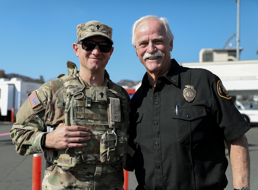 California Chaplains Unite: Rallying for LA Wildfire Response Mission