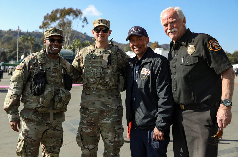 California Chaplains Unite: Rallying for LA Wildfire Response Mission