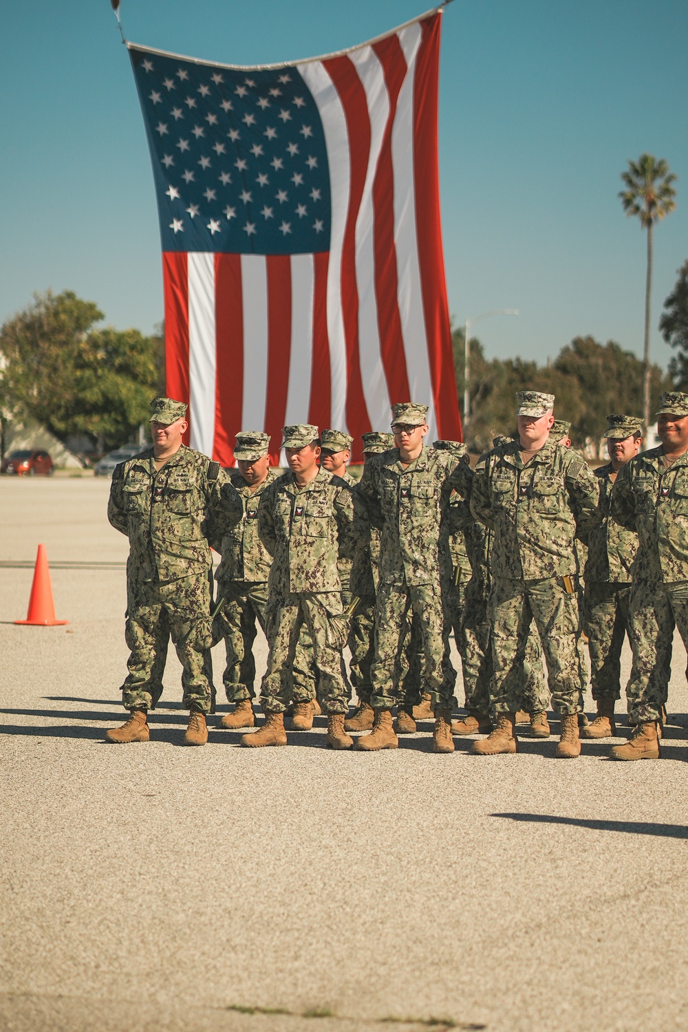 Change of Command. Port Hueneme, CA.