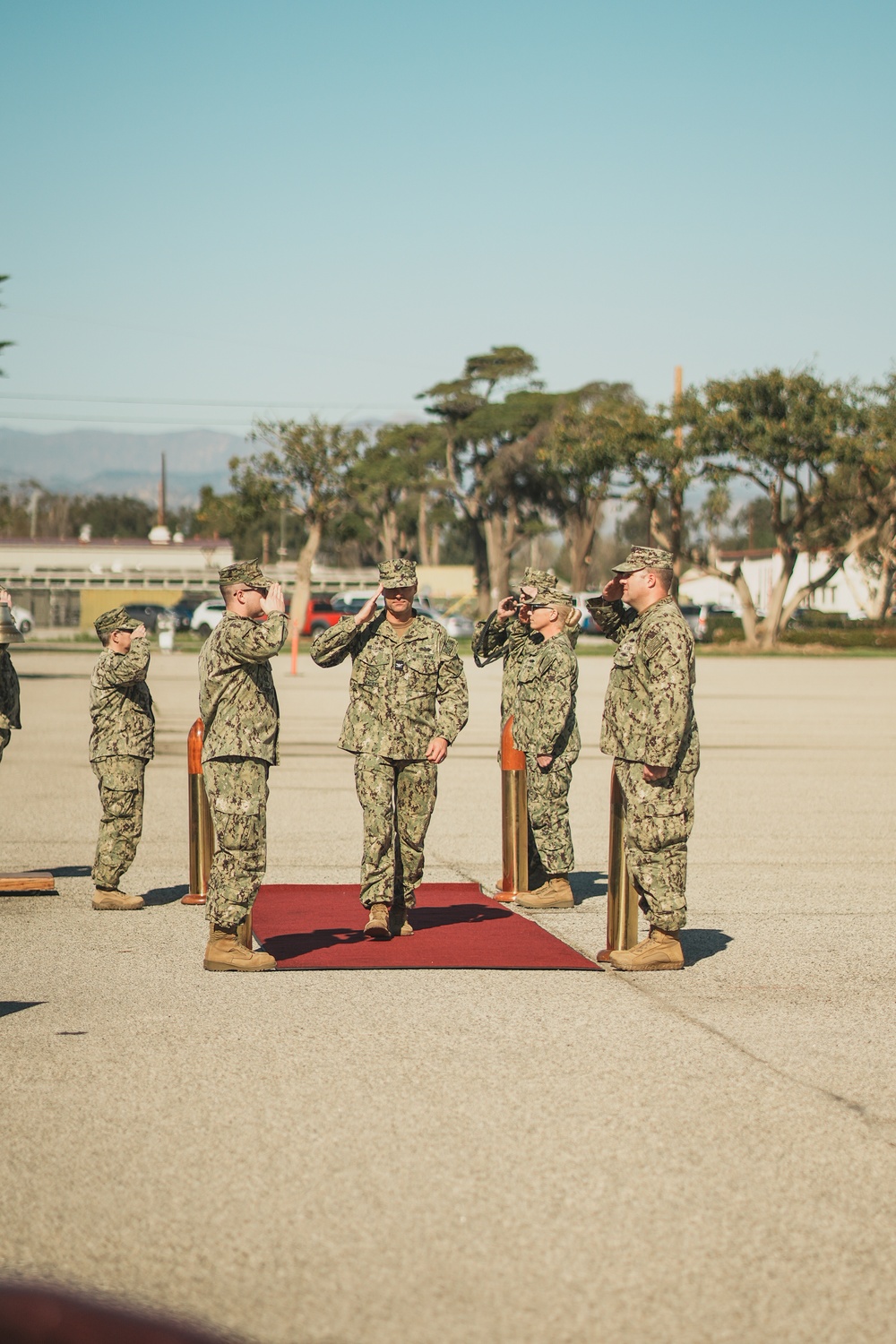 Change of Command. Port Hueneme, CA.