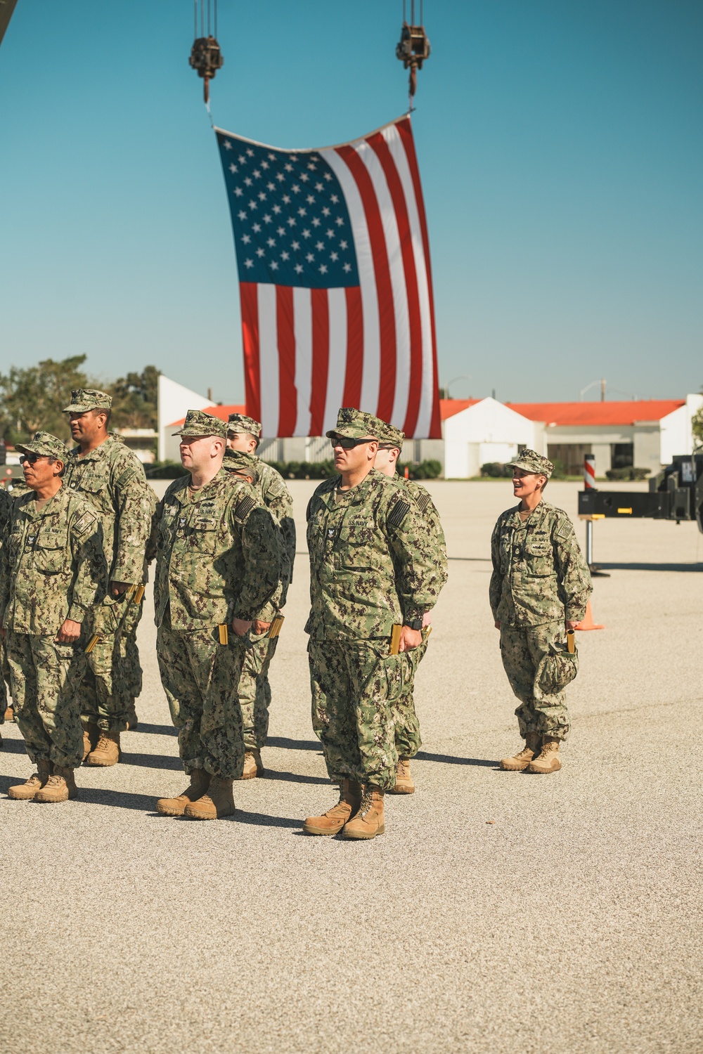 Change of Command. Port Hueneme, CA.