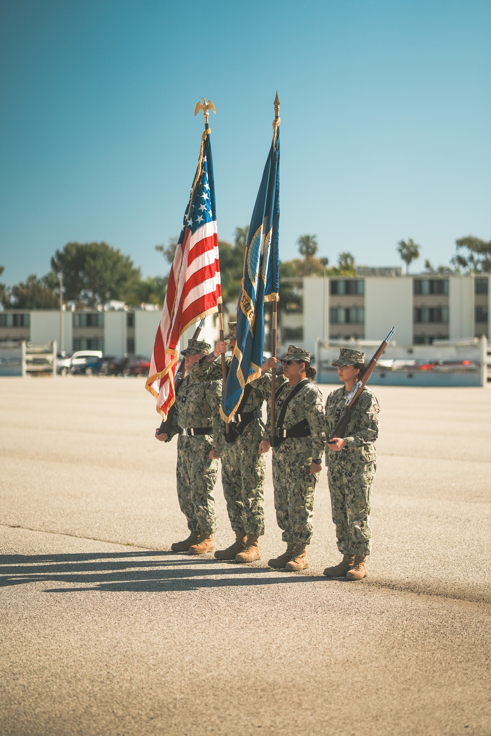 Change of Command. Port Hueneme, CA.