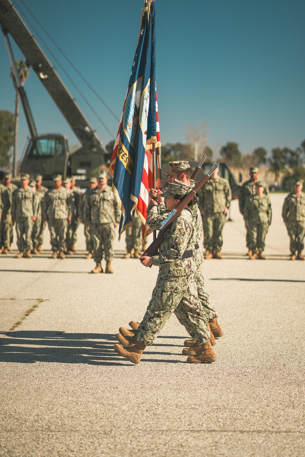 Change of Command. Port Hueneme, CA.