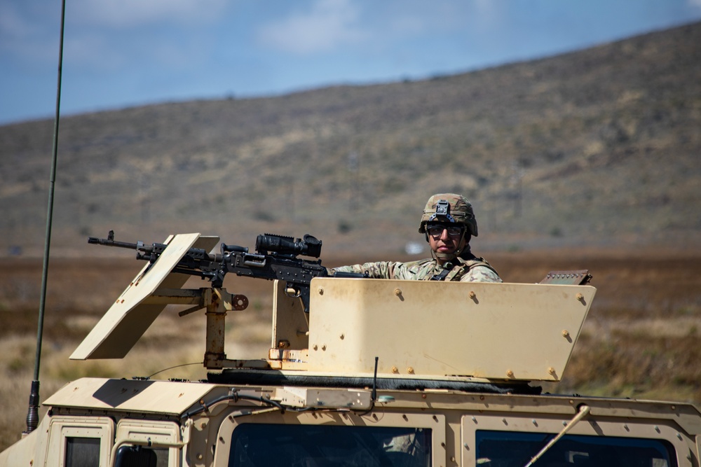 25th DSB Conducts Convoy Escort Teams During Operation PIKO