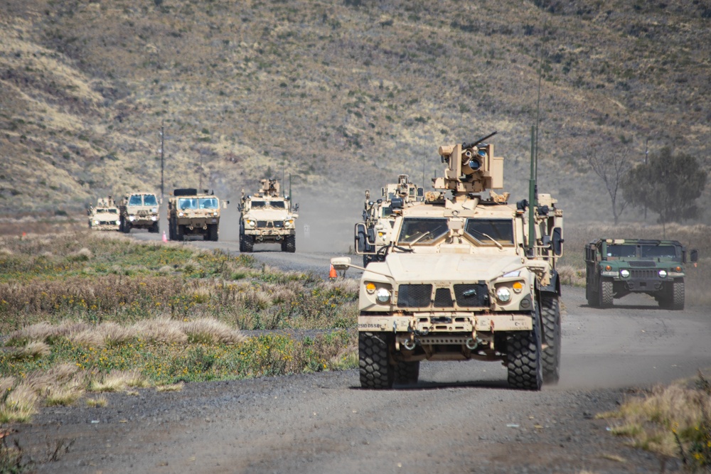 25th DSB Conducts Convoy Escort Teams During Operation PIKO