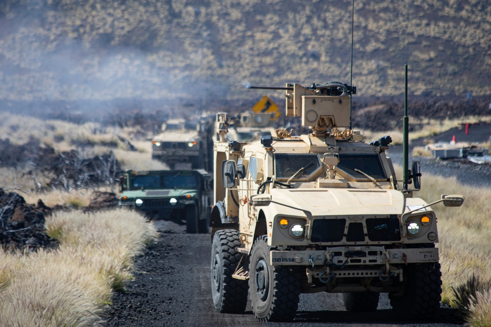 25th DSB Conducts Convoy Escort Teams During Operation PIKO