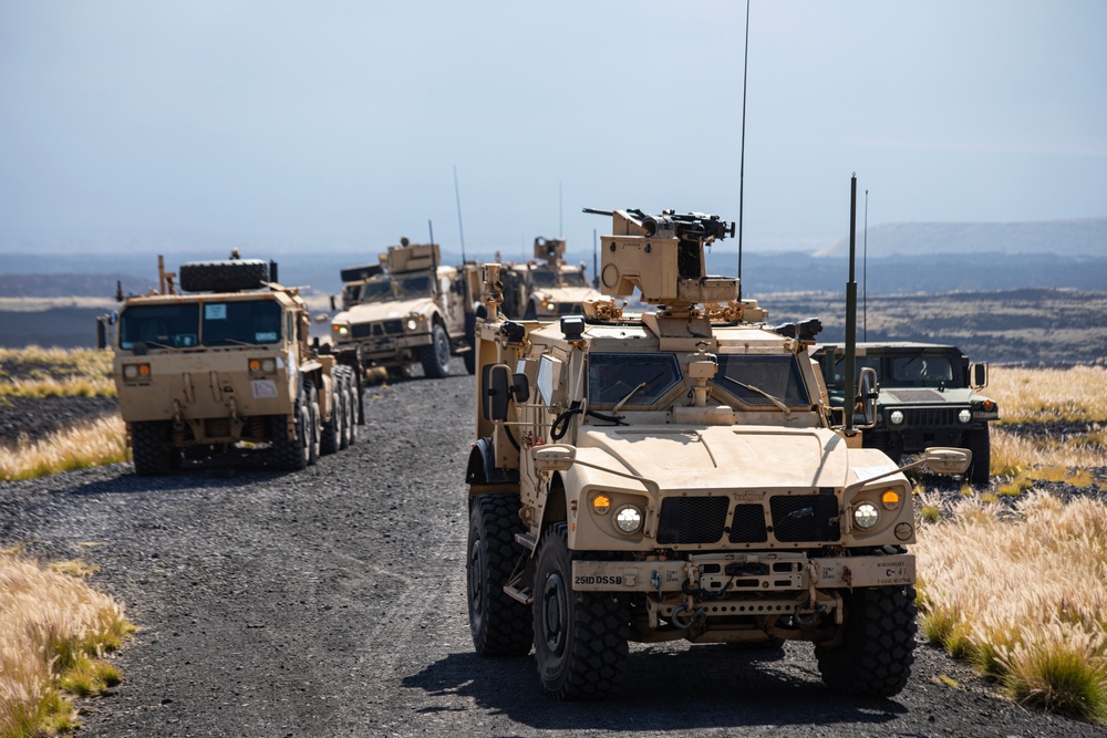 25th DSB Conducts Convoy Escort Teams During Operation PIKO