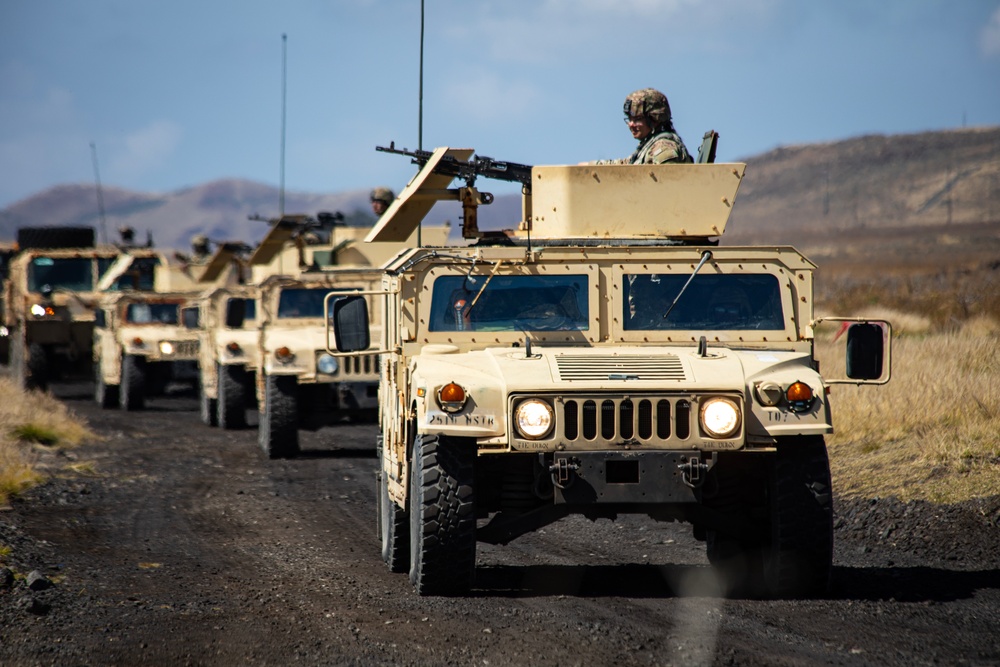 25th DSB Conducts Convoy Escort Teams During Operation PIKO