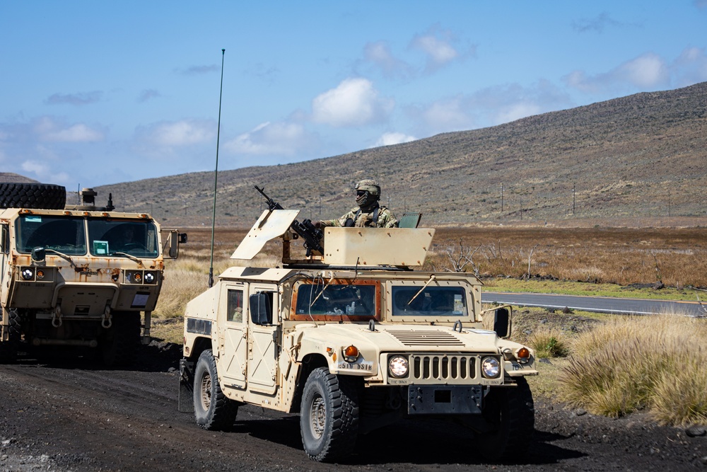 25th DSB Conducts Convoy Escort Teams During Operation PIKO