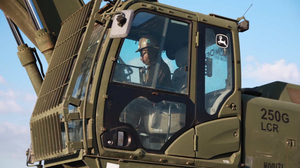 NMCB-3 Equipment Operations at MCAS Iwakuni