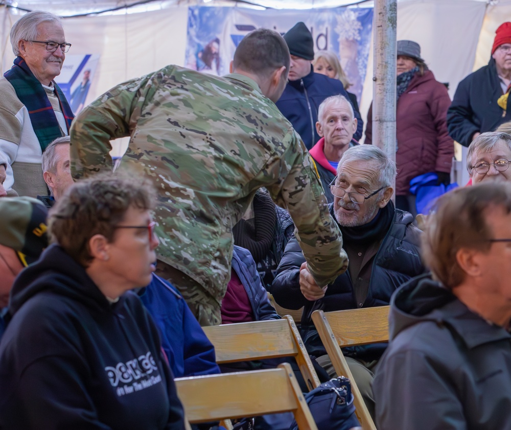 338th Army Band Performs at Zehnder’s Snowfest