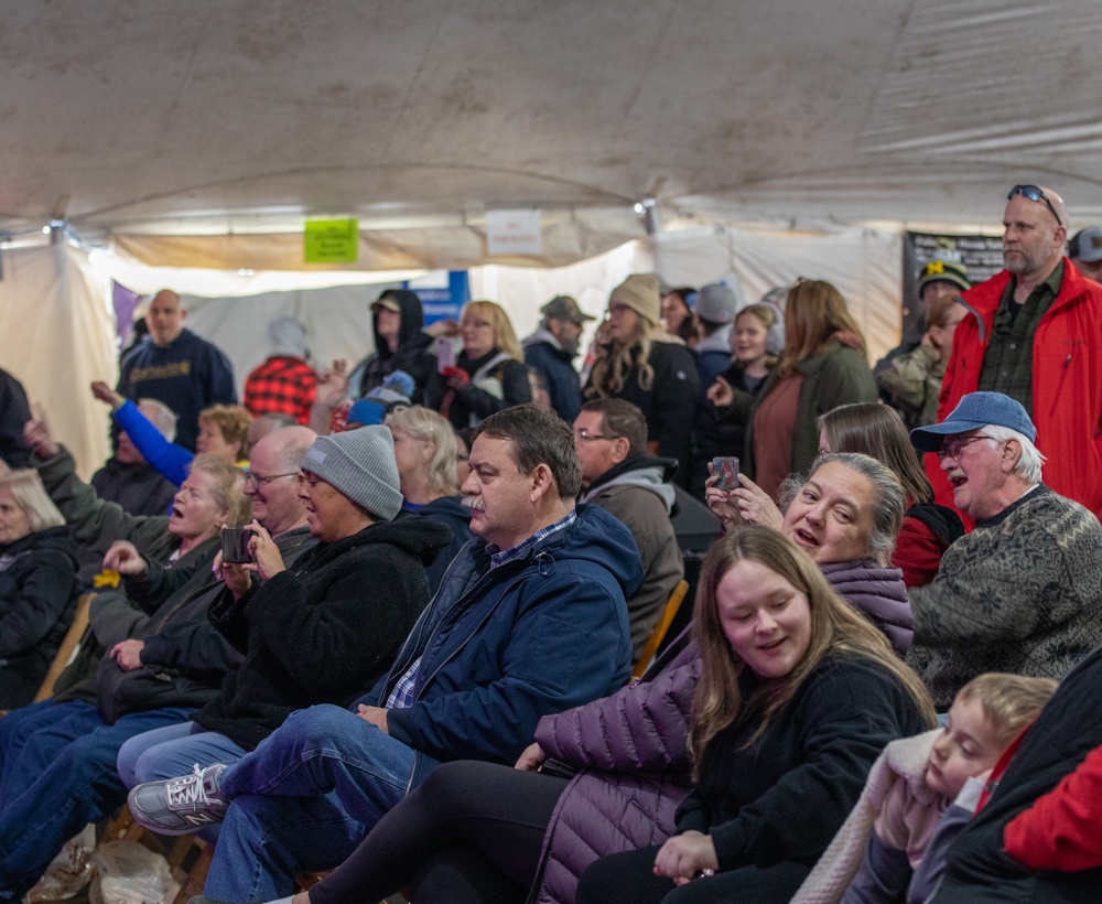 338th Army Band Performs at Zehnder’s Snowfest