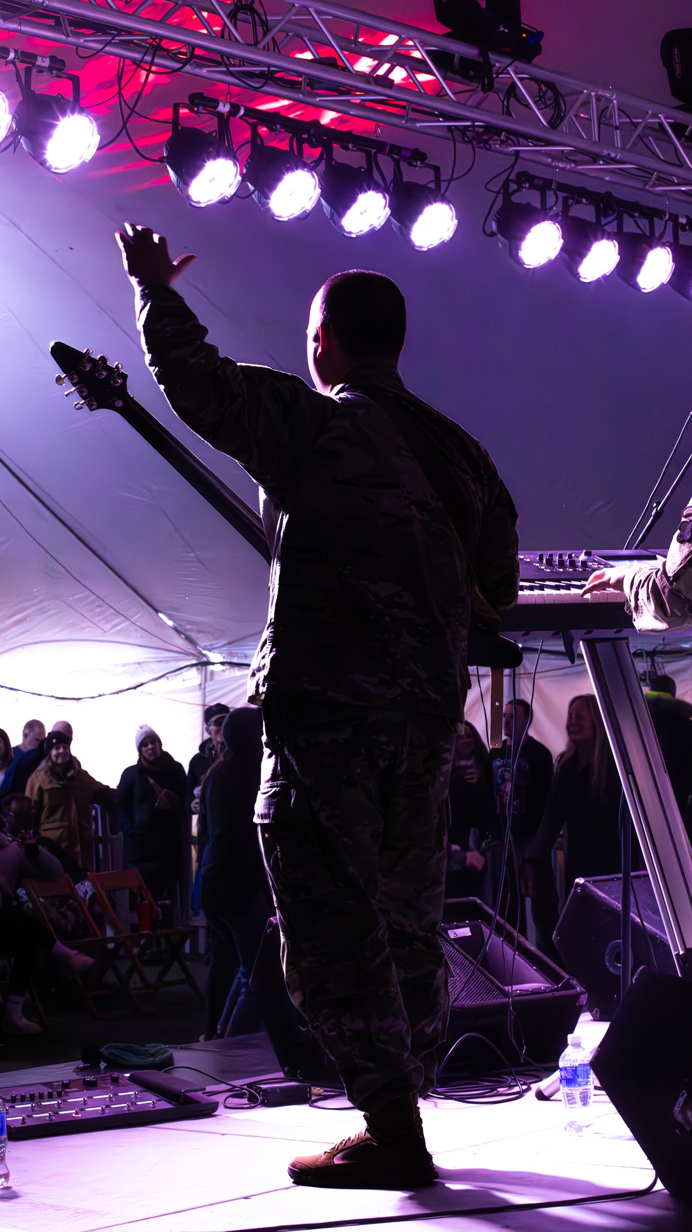 338th Army Band Performs at Zehnder’s Snowfest