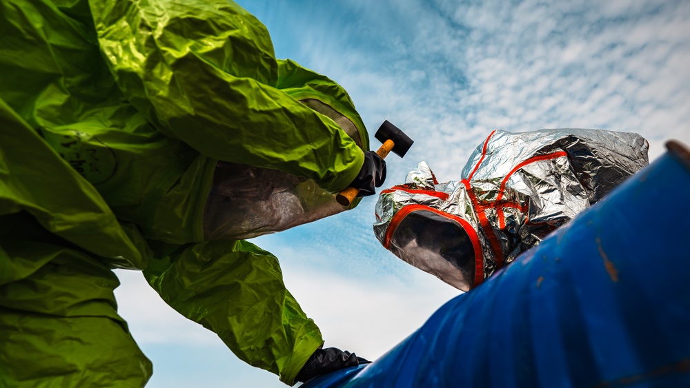 379th ECES Fire protection HAZMAT response readiness