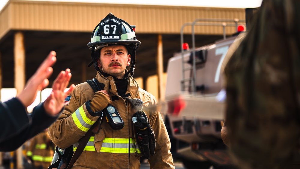 379th ECES Fire protection HAZMAT response readiness