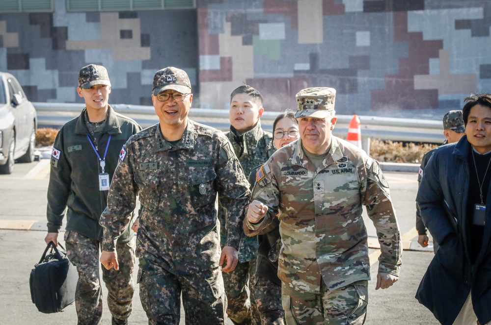 W6 2ID/ROK Army Meeting