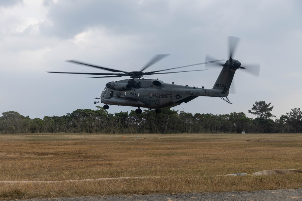 FARP supports CH-53E Super Stallions during Nansei Sword 25