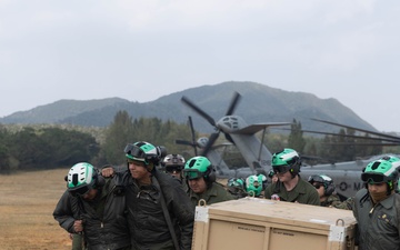 FARP supports CH-53E Super Stallions during Nansei Sword 25