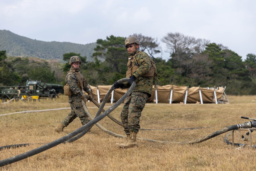 FARP supports CH-53E Super Stallions during Nansei Sword 25