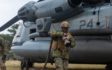 FARP supports CH-53E Super Stallions during Nansei Sword 25