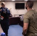 Sailors aboard the USS Lewis B. Puller attend the Security Reaction Force Bravo course