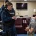 Sailors aboard the USS Lewis B. Puller attend the Security Reaction Force Bravo course