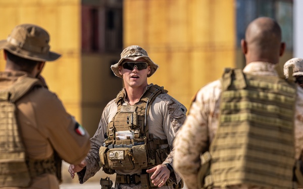 FASTCENT Marines participate in joint training with Kuwaiti armed forces