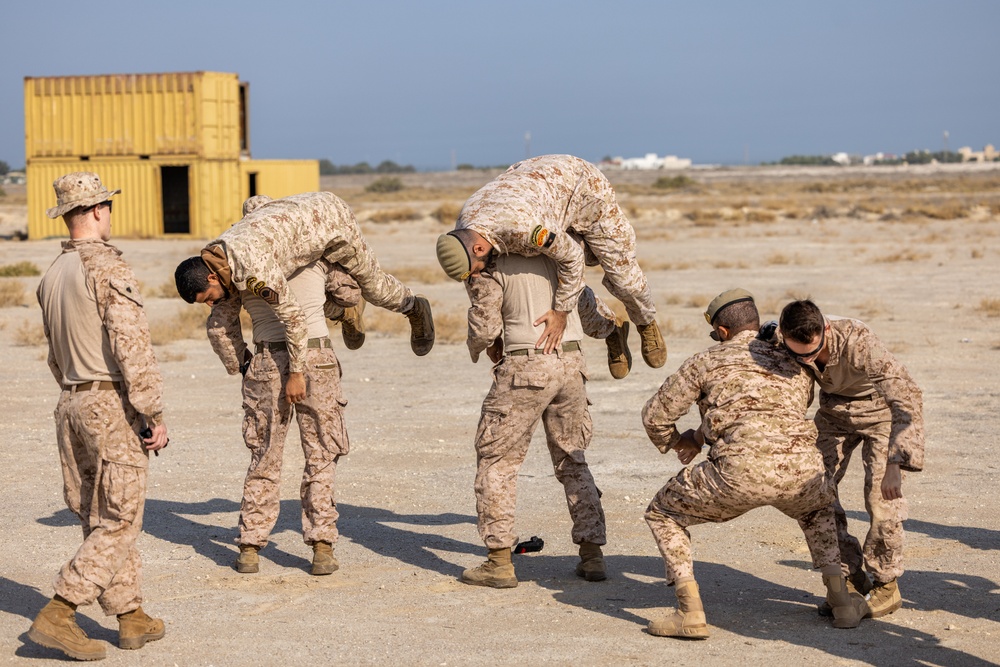 FASTCENT Marines participate in joint training with Kuwaiti armed forces