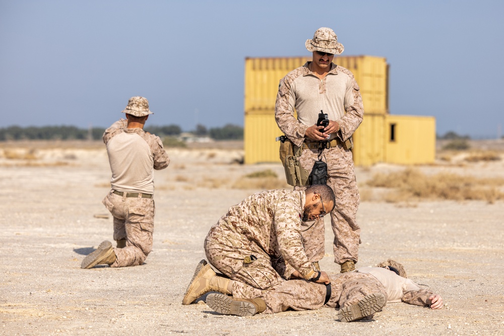 FASTCENT Marines participate in joint training with Kuwaiti armed forces