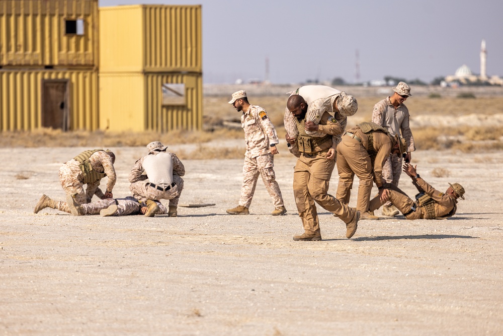 FASTCENT Marines participate in joint training with Kuwaiti armed forces