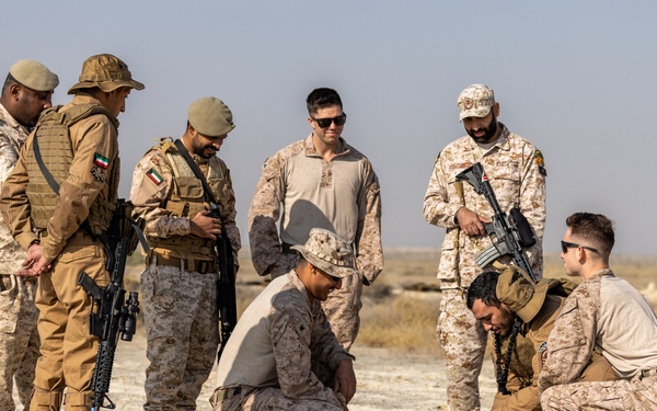 FASTCENT Marines participate in joint training with Kuwaiti armed forces