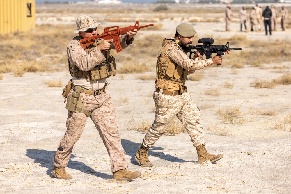 FASTCENT Marines participate in joint training with Kuwaiti armed forces