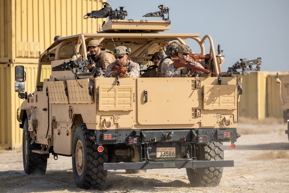 FASTCENT Marines participate in joint training with Kuwaiti armed forces