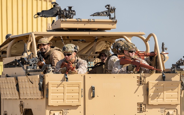 FASTCENT Marines participate in joint training with Kuwaiti armed forces
