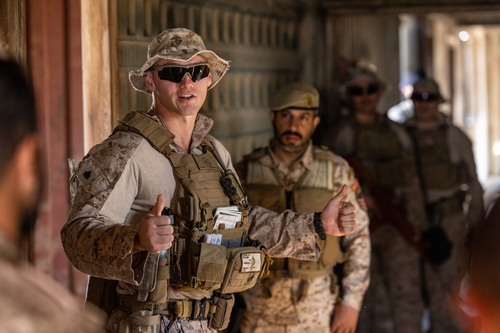 FASTCENT Marines participate in joint training with Kuwaiti armed forces