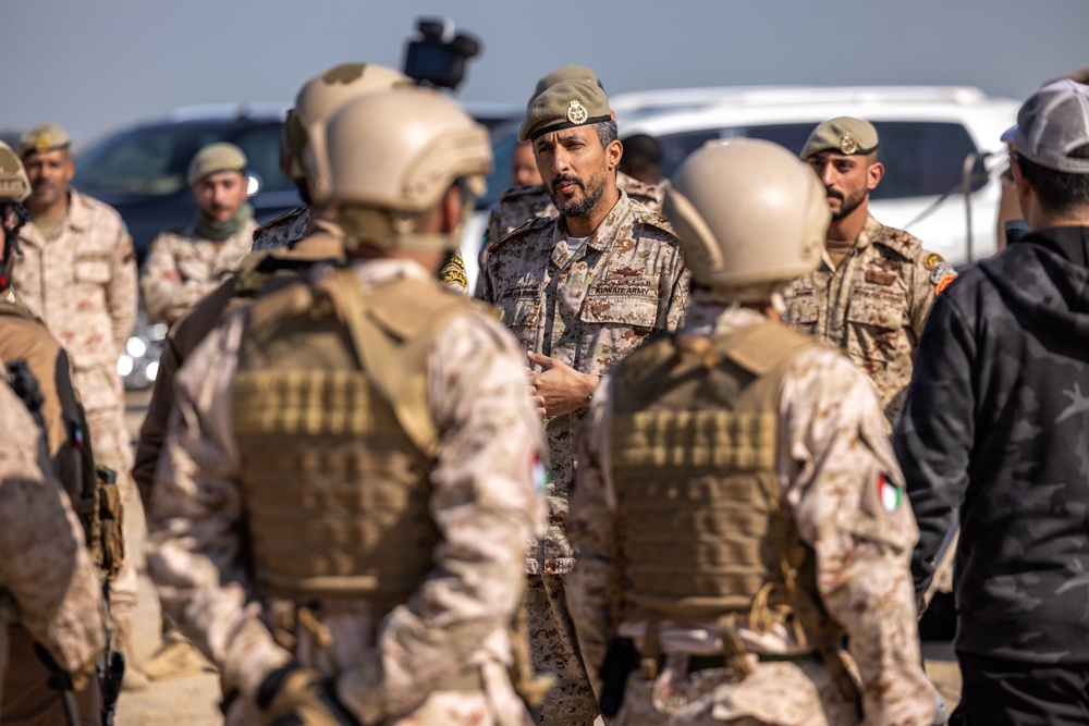 FASTCENT Marines participate in joint training with Kuwaiti armed forces