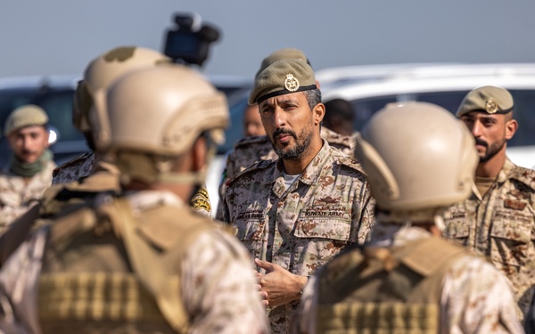 FASTCENT Marines participate in joint training with Kuwaiti armed forces