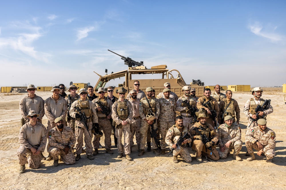 FASTCENT Marines participate in joint training with Kuwaiti armed forces