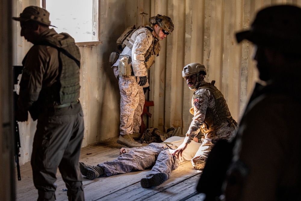 FASTCENT Marines participate in joint training with Kuwaiti armed forces