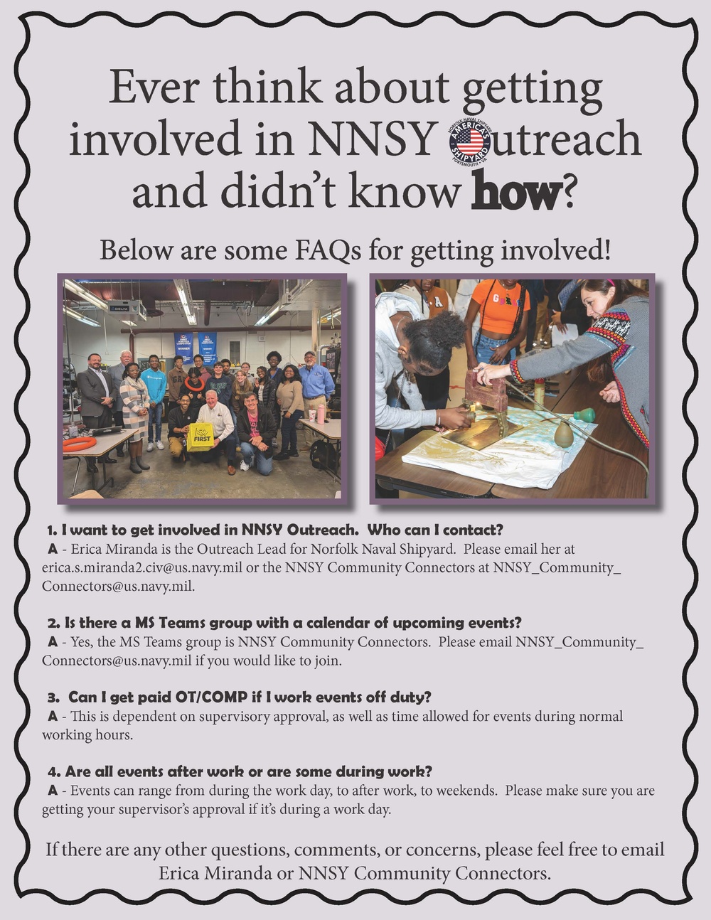Getting Involved in NNSY Outreach