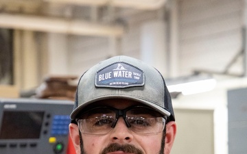 Norfolk Naval Shipyard's Lucas Cooper Honored as One of the Department of Labor Apprentices of the Year for 2024