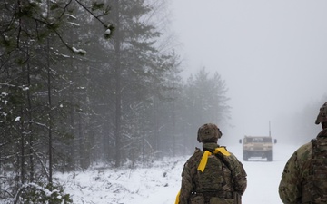 3-321st FAR Participate in NATO’s Training Exercise ‘Winter Camp’