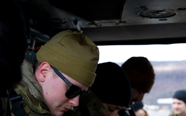 42nd ID Medics Blackhawk Familiarization