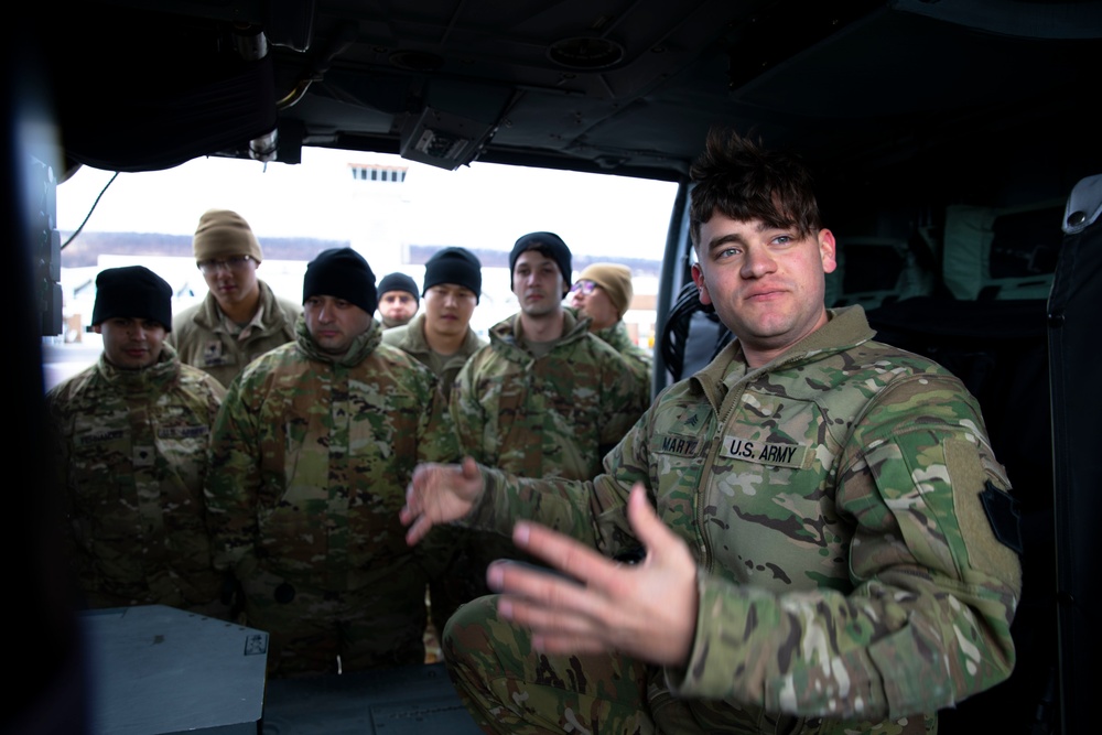 42nd ID Medics Blackhawk Familiarization