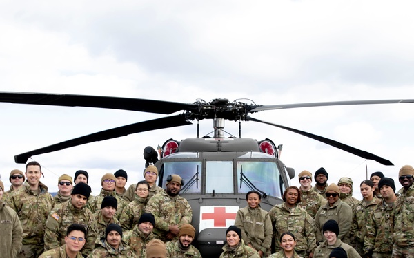 42nd ID Medics Blackhawk Familiarization