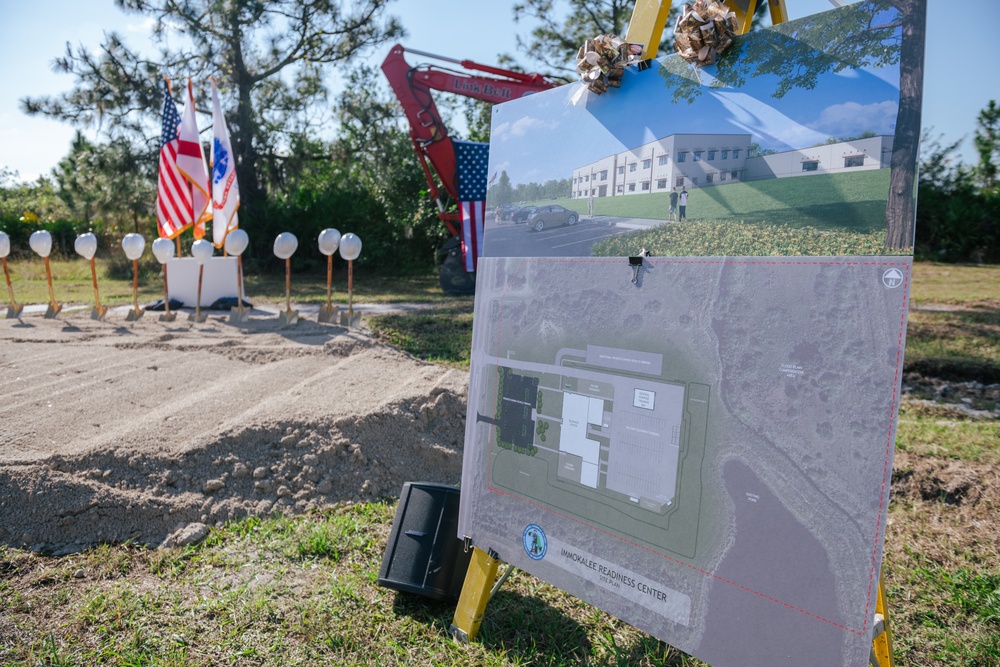 FLARNG leaders, community officials celebrate new facility during groundbreaking ceremony in Immokalee