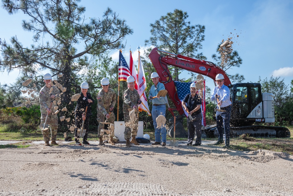 FLARNG leaders, community officials celebrate new facility during groundbreaking ceremony in Immokalee