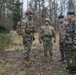 French Army Brig. Gen. Marc Galan visits 41st FAB Soldiers during Brigade Exercise