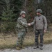 French Army Brig. Gen. Marc Galan visits 41st FAB Soldiers during Brigade Exercise