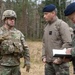 French Army Brig. Gen. Marc Galan visits 41st FAB Soldiers during Brigade Exercise